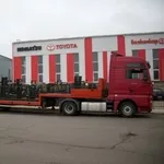 Трал низкорамный до 30 тонн - перевозки по Украине