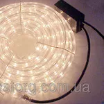 Светодиодный дюралайт LED 10м с контроллером белый