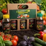 Золoта лінійка мiкродобрив GumiSil Trio для городу