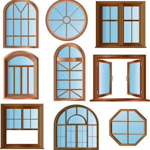 Нестандартные окна,  эркерные,  арочные,  треугольные,  трапециевидные