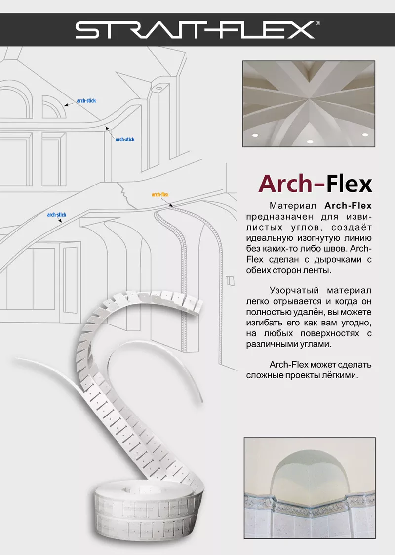 Предлагаю Уголки. ленты и заплатки Strait-Flex для гипсокартона. 3