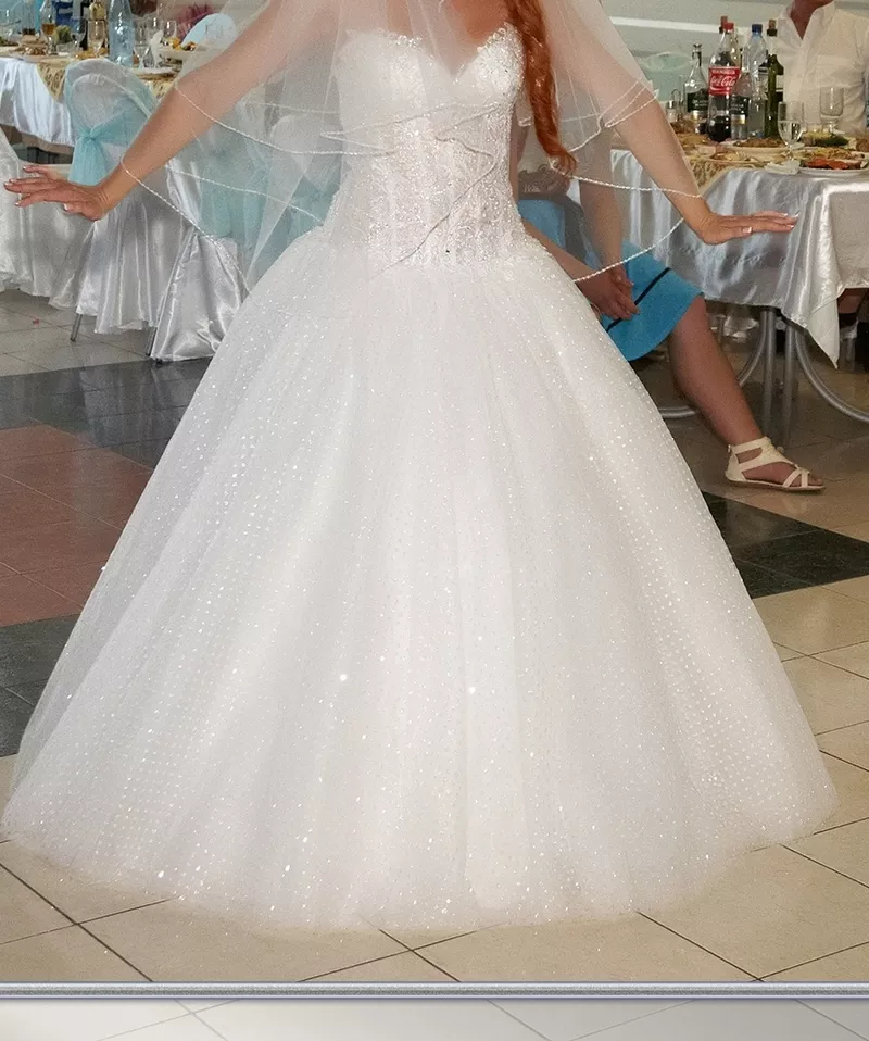 Необыкновенное свадебное платье 3