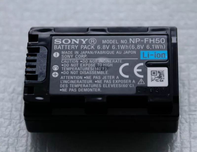 Продается новый аккумулятор Sony HP-FH50 (оригинал) 2