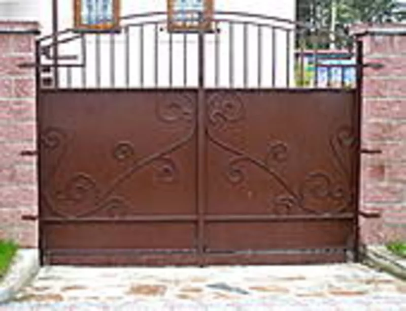 Ворота, Двери, Ограждения, Решетки кованые изделия. 6