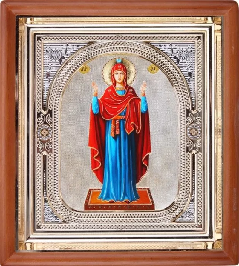 иконы в деревянной рамке со стеклом 4