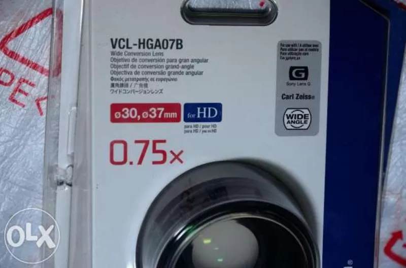 Продается новый объектив Sony VCL HGA07B 2