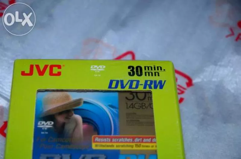 Продаются DVD-RW диски JVC для видеокамер! 3