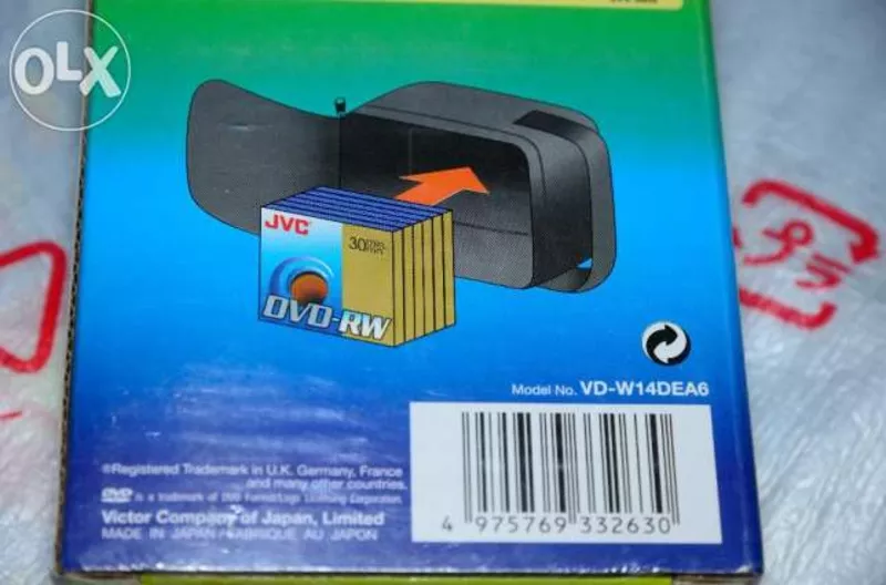 Продаются DVD-RW диски JVC для видеокамер! 4