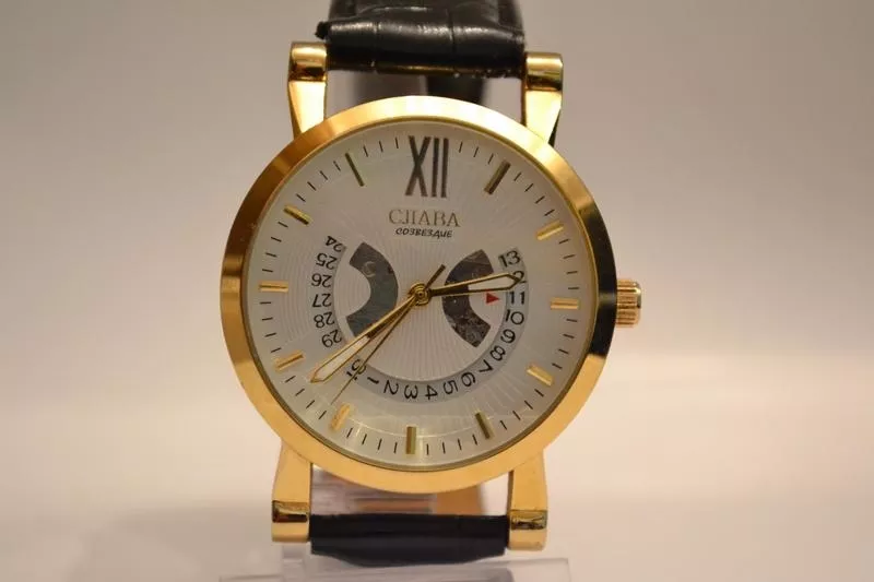 Мужские классические наручные часы Слава Созвездие (Gold),  гарантия