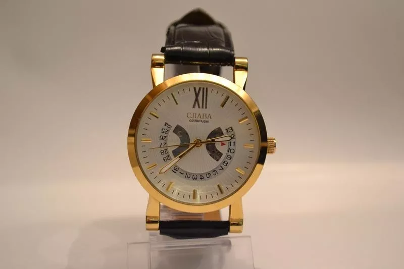 Мужские классические наручные часы Слава Созвездие (Gold),  гарантия 2