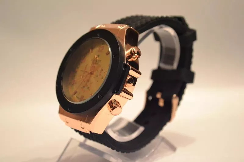 Мужские классические часы Hublot Geneve (Gold) 2
