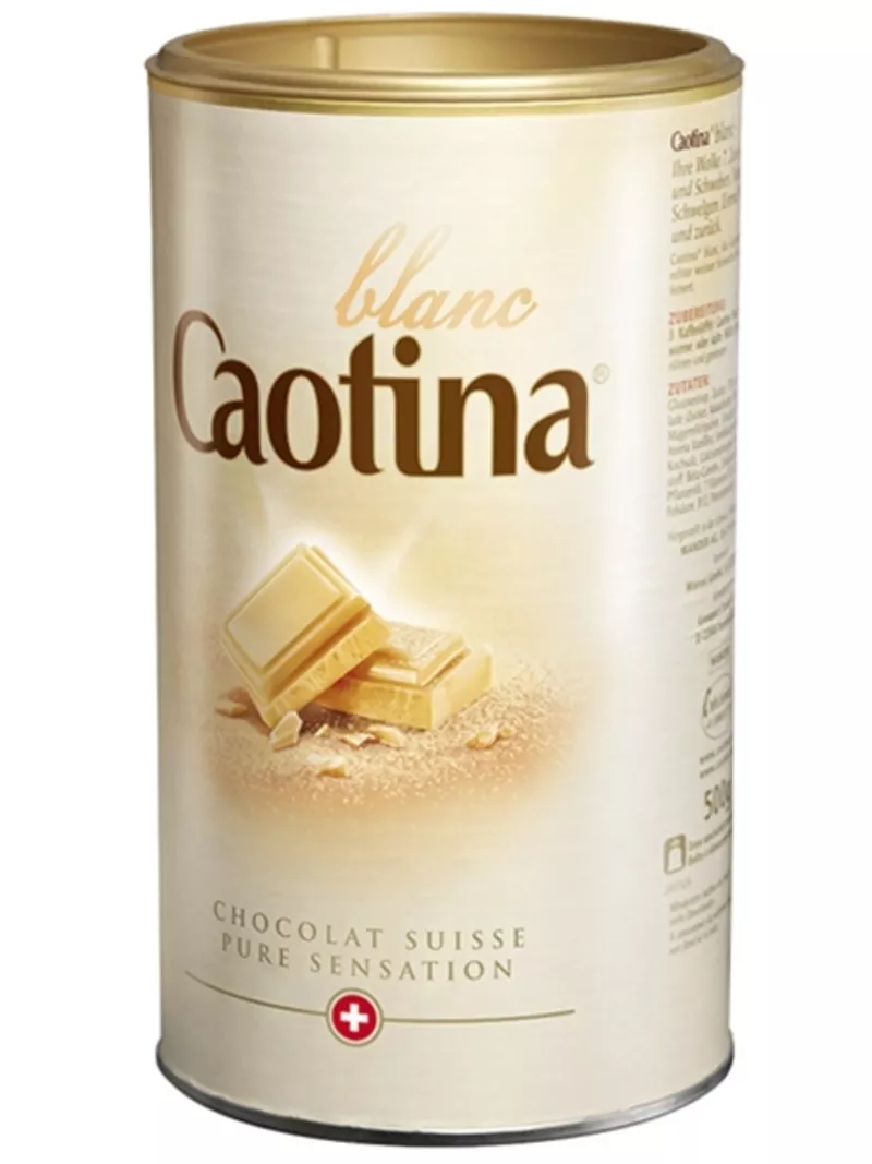  Горячий шоколад Caotina Blanc (банка) 500 гр