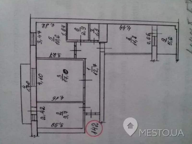 СРОЧНО 3-к квартира 6  из 10 эт. Октябрьский