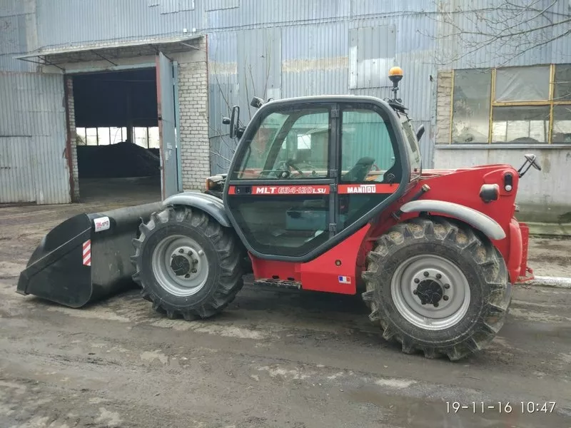 Аренда телескопического погрузчика Manitou MT634 с водителем 2