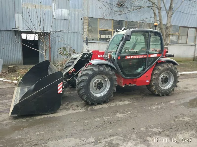 Аренда телескопического погрузчика Manitou MT634 с водителем 4